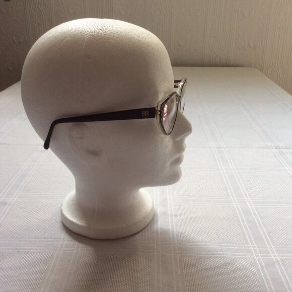 60's or early 70's Balenciaga black glasses with rhinestones, perfect condition - Picture 2 of 3